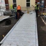 Bespoke solution wheelchair ramp