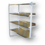 custom built shelving